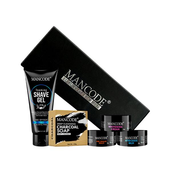 Netmeds | Mancode Shave Kit Gift Set - Complete Grooming Essentials for A Smooth, Revitalized Finish 1's