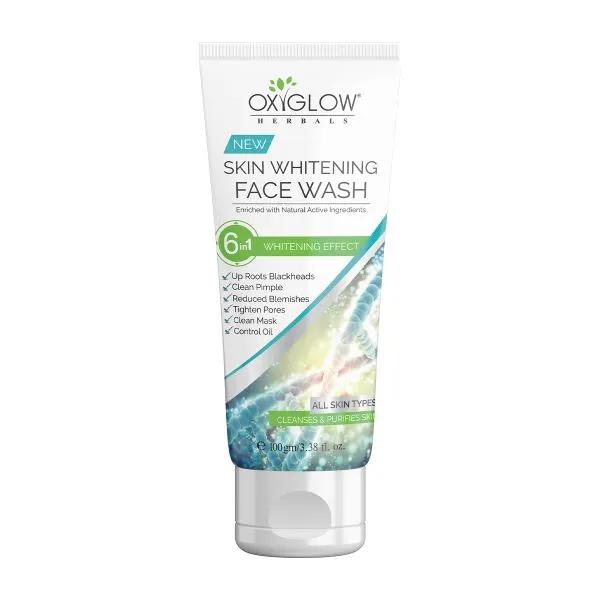 OxyGlow Herbals Skin Whitening Face Wash 100 gm - Face Wash & Cleansers