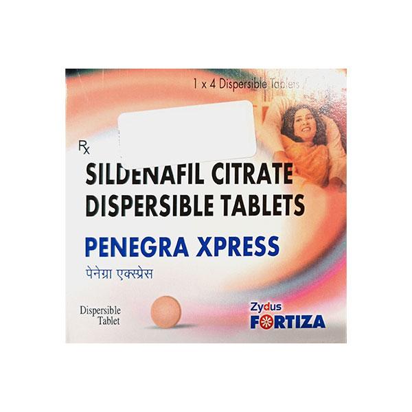 Netmeds | Penegra Xpress 50mg Tablet 4'S