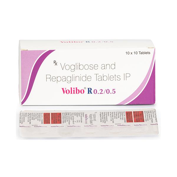 VOLIBO R 0.2/0.5 Tablet 10's - Diabetes-Ant