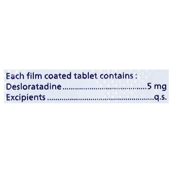 DESLOTAG 5mg Tablet 10's - Allergies-Ant