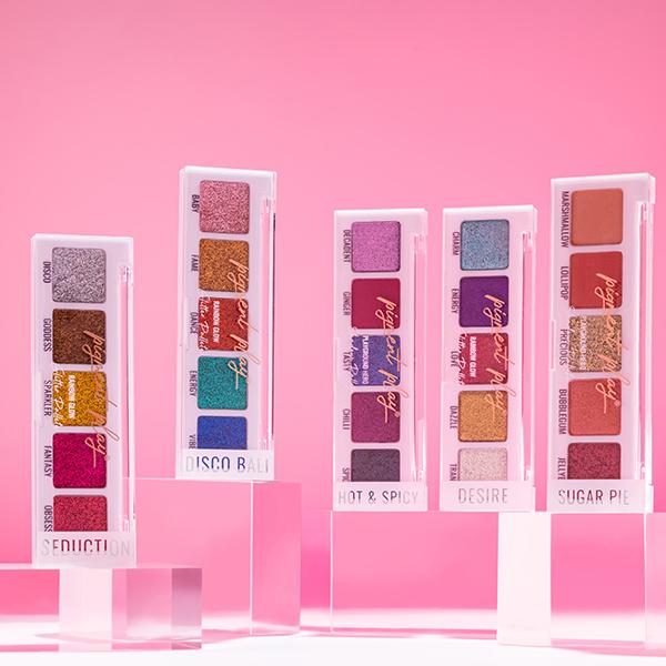 Pigment Play Max Effects Mini Rainbow Glow Glitter Palette - Disco Ball 4.5gm - Eye Shadow Palettes