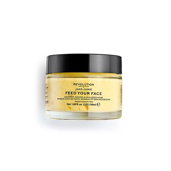 Revolution Skincare x Jake-Jamie Coconut, Mango & Chia Seed Radiant Glow Face Mask 50 ml
