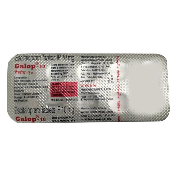 Galop 10mg Tablet 10'S - Depression-Ant