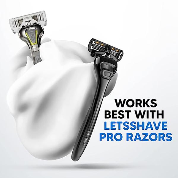 LetsShave Shave Foam - Coconut Oil & Menthol (Pack of 2 x 200 gm) - Shaving Foams