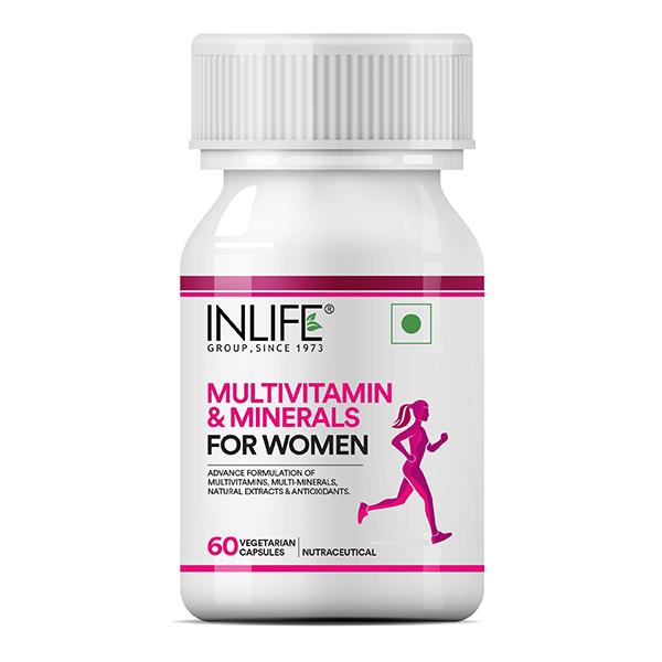 Netmeds | Inlife Multivitamin & Minerals Capsule - Women 60's