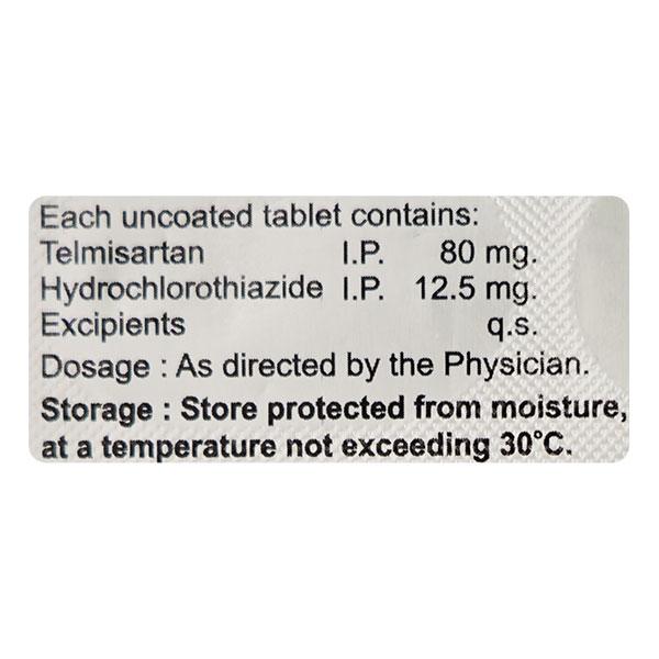 Hytel H Forte Tablet 10'S - Hypertension-Ang