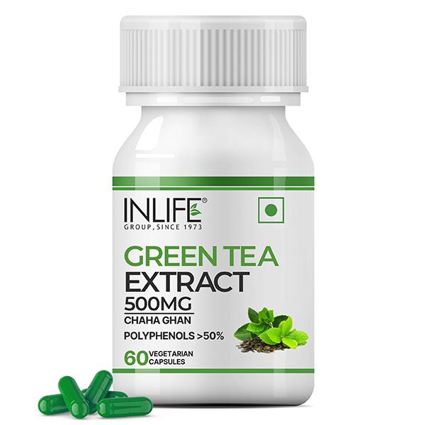Netmeds | Inlife Green Tea Extract 500 mg 60's