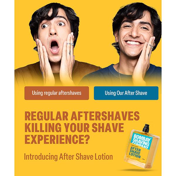 Bombay Shaving Company Turmeric And Sandalwood After Shave Lotion 100 gm - Aftershave Lotion