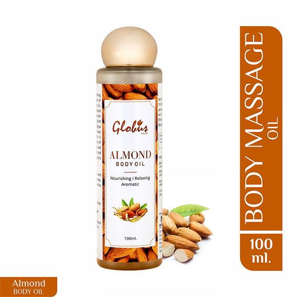 Netmeds | Globus Naturals Almond Body Massage Oil 100 ml