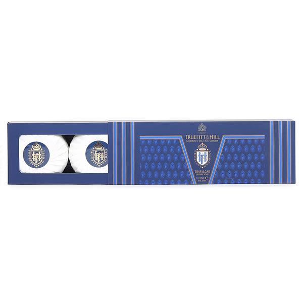 Truefitt and Hill Trafalgar Bath and Body Soap Essential Grooming Collection 150gm 3's - Soaps