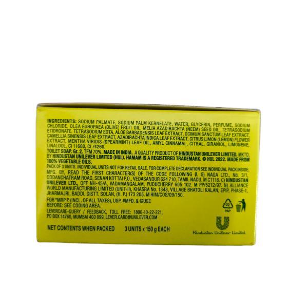 Hamam 100% Pure Lemon Flowers Soap (Pack of 3 x 150 g) - Soaps