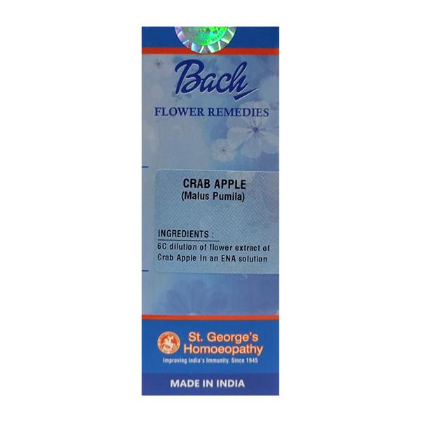 St. George's Bach Flower Crab Apple 30 ml - Bach Flower