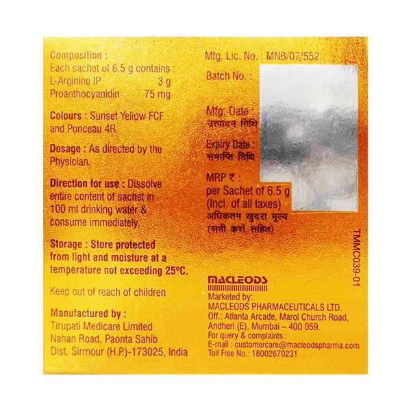 RG MAC ORANGE FLAVOUR SUGAR FREE Granules 6.5g - Supplements-Sup