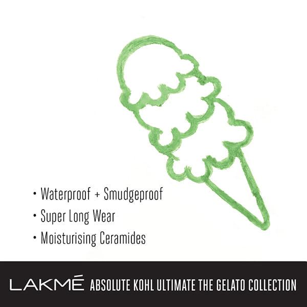 Lakme Absolute Kohl Ultimate The Gelato Collection 07 Matcha 1.2 Gm - Kajal & Kohls