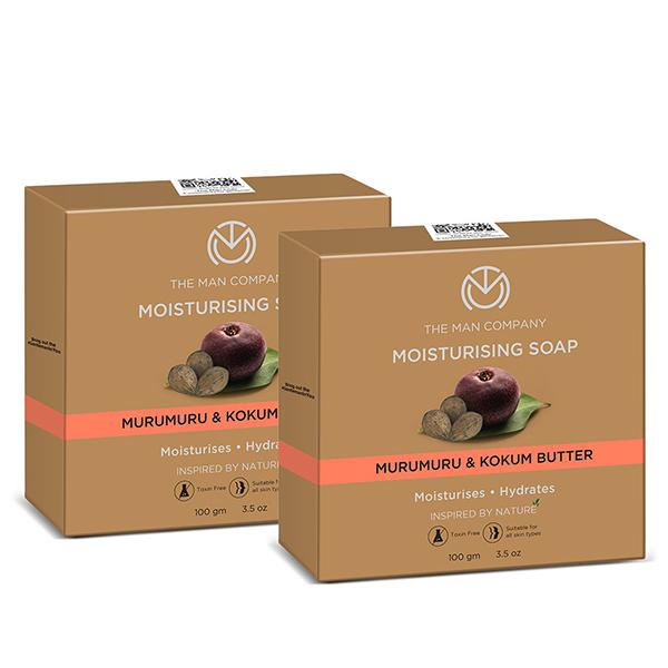 Netmeds | The Man Company Moisturising Soap for Men 100gm each 2's