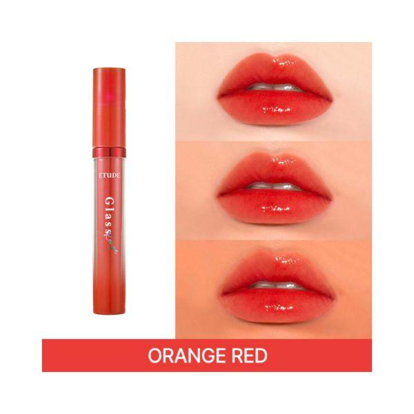 ETUDE Glass Rouge Tint RD301 Sunset Glow 3.2 gm - Lipsticks