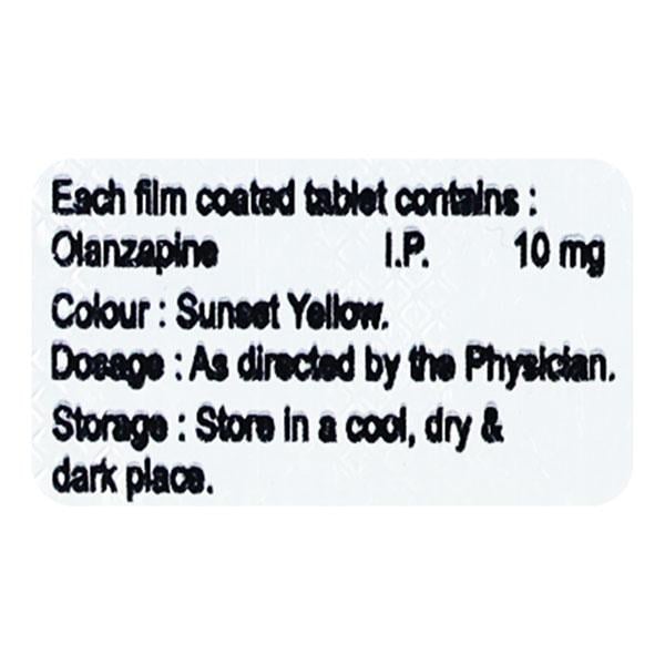 OLANZIP 10 Tablet 10's - Schizophrenia-Aps