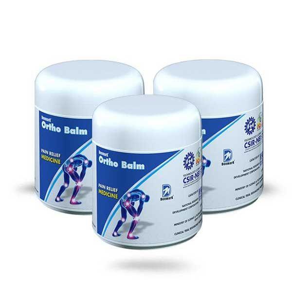 Deemark Ortho Balm (Pack of 3 x 50 gm) - Pain Relief (Ayush)
