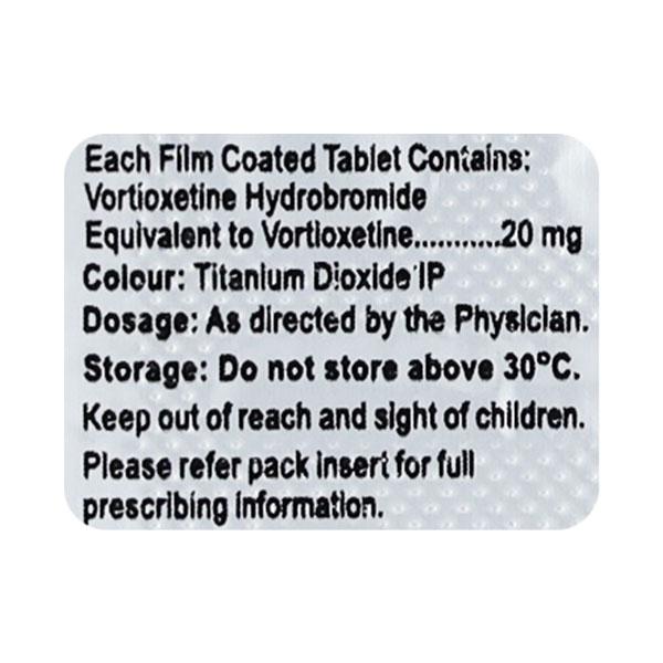 VOXITIN 20 Tablet 10's - Depression-Ant