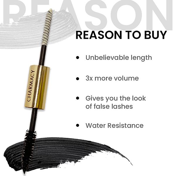 Charmacy Milano True & False Mascara 8 gm - Mascaras