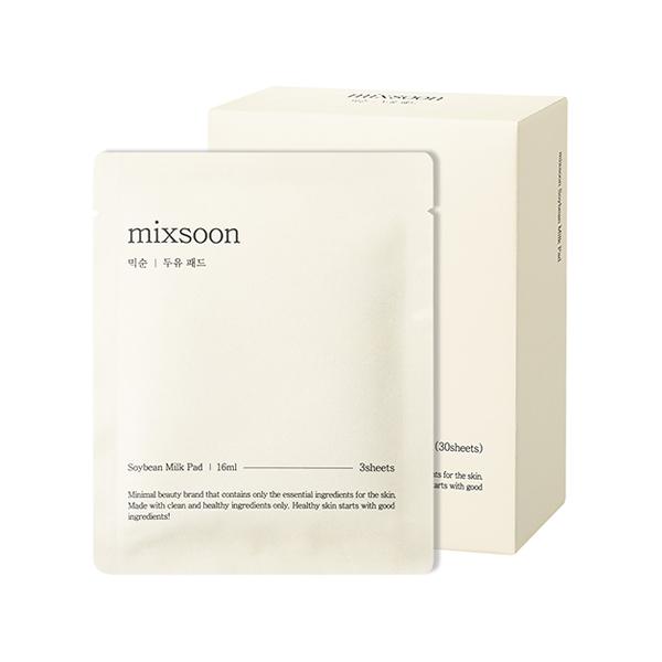 Mixsoon Soybean Milk Pad 3Sheets 16 ml - Sheet Masks