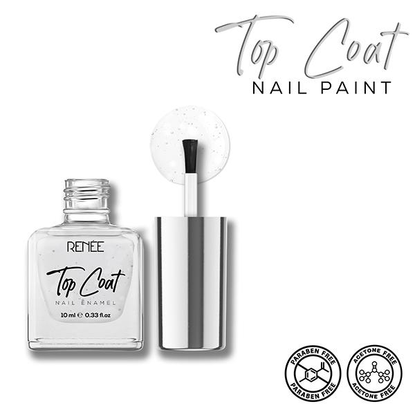 Renee Top Coat Nail Enamel 10 ml - Nail Polish