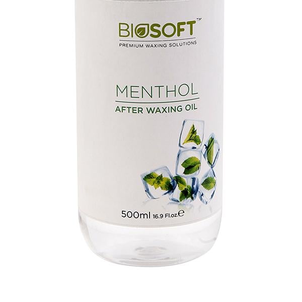 Biosoft Menthol Post Wax Oil 500 ml - Shaving & Hair Removal