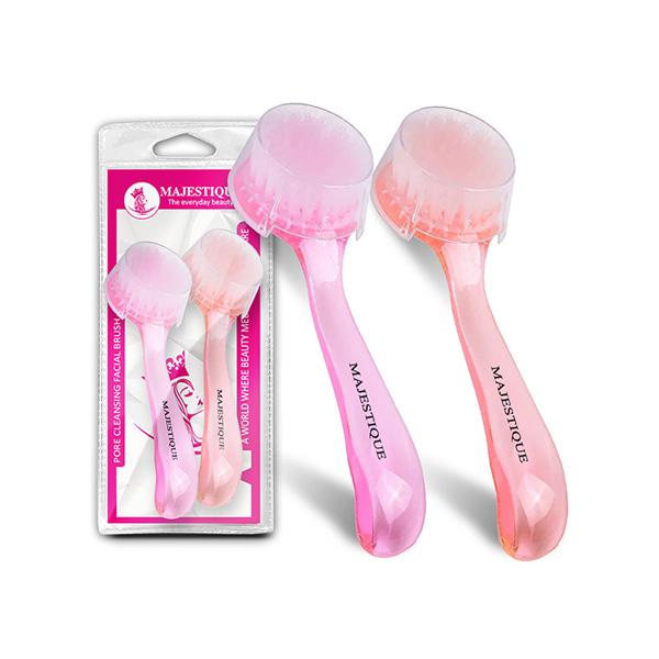 Netmeds | Majestique Pore Cleaning Facial Brush Combo, Remove Blackheads and Massage Skin Cleansing - Multicolor 2's