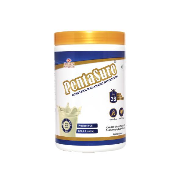 Netmeds | Pentasure Complete Balanced Nutrition Powder - Vanilla 1 kg