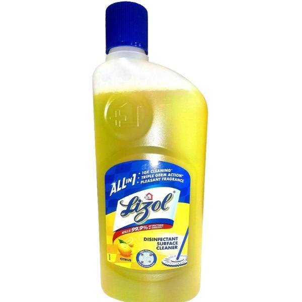 Netmeds | Lizol Disinfectant Surface Cleaner Liquid (Citrus) 500ml