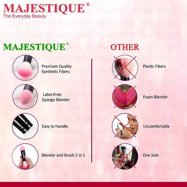 Majestique 2 In 1 Brush and Sponge FC77 1's - Others
