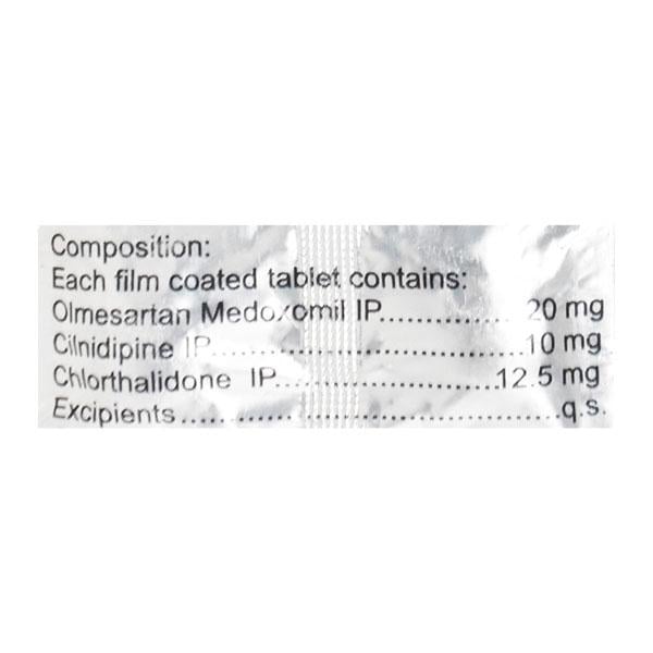 Olmin Trio 20mg Tablet 10'S - Hypertension-Ang