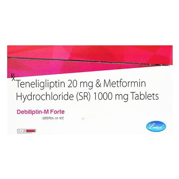 DEBILIPTIN M FORTE Tablet 10's - Diabetes-Ant