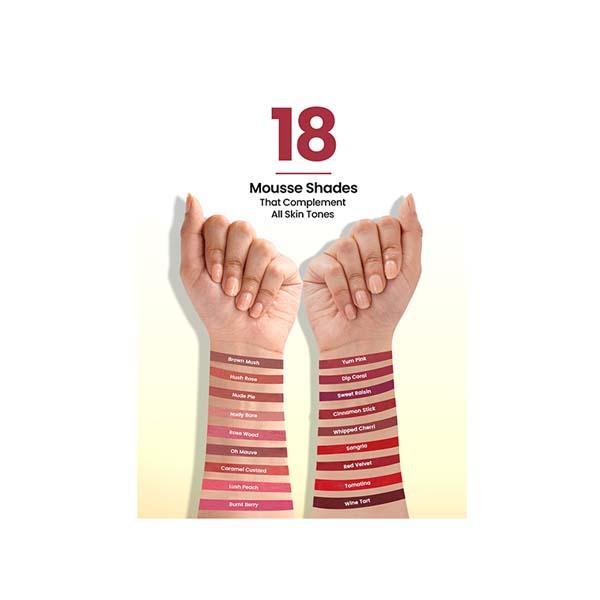 Swiss Beauty Mudpie Lipstick-Lush Peach 3 gm - Lipsticks