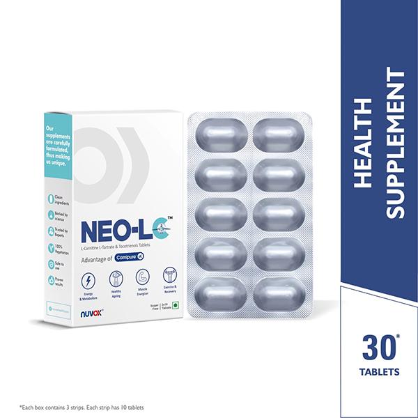 Nuvox Neo LC Tablet 30's - Calcium And Minerals