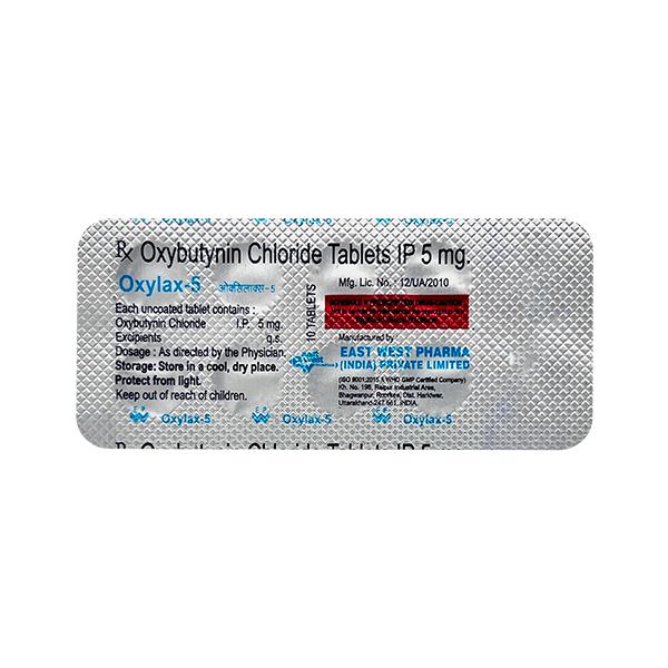 Netmeds | Oxylax 5mg Tablet 10'S