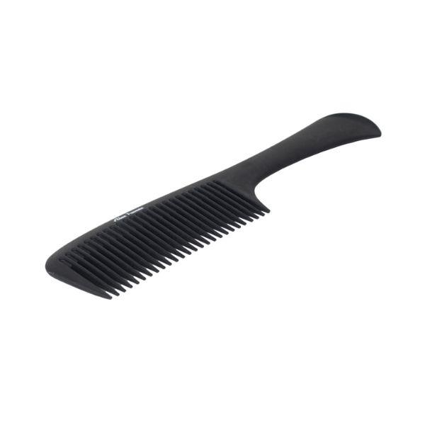 Alan Truman CB-02 Wide-Teeth Handle Carbon Comb 1's - Hair Combs