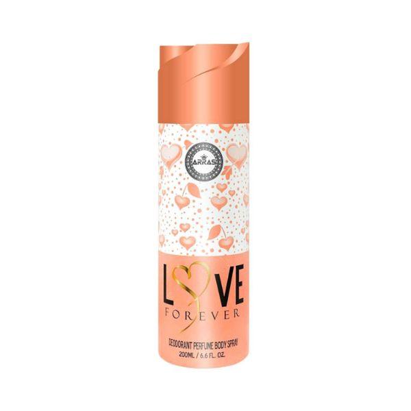 ARRAS Love Forever Deodorant Body Spray, Long Lasting Fragances, for Men & Women 200 ml - Perfumes (Edt/Edp)