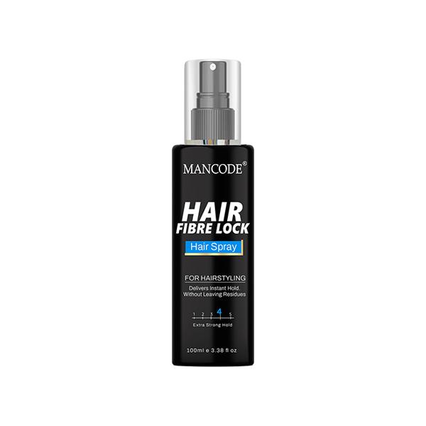 Netmeds | Mancode Hair Fibre Lock Hair Spray For Hair Styling, Lightweight And Delivers Instant Hold 100 ml