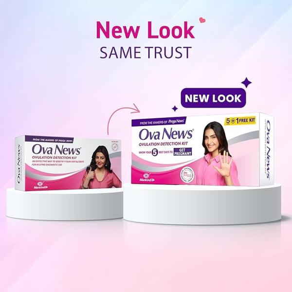 Mankind Ova News Ovulation Detection Kit (5 +1 Free ) 6's - Intimate Tools & Accessories