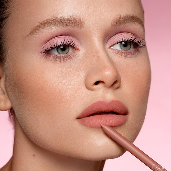 Huda Beauty Lip Contour 2.0 Automatic Matte Lip Pencil Pinky Brown 0.5 gm - Lip Liners