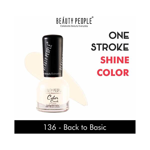 Beauty People Color Crush Nail Polish 136 Back to Basic 12 ml - Nail Polish