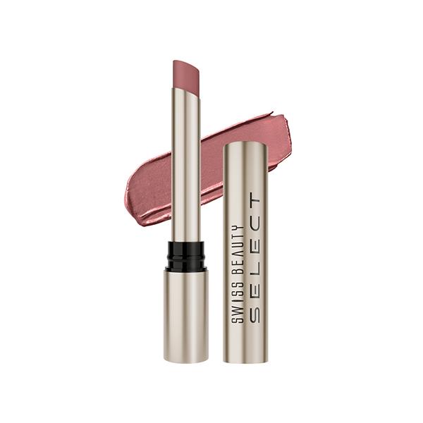 Swiss Beauty Select High On Shine Creamy Lipstick Enriched With Vitamin E Supreme Nude 1 gm - Lipsticks