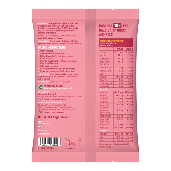 Slurrp Farm Ragi Trial Pack Combo (Pack of 4 x 50g) 200 g - Baby And Infant Supplements
