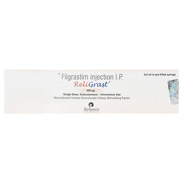 Netmeds | RELIGRAST 300mcg Prefilled Syringe(Pfs) 0.5ml