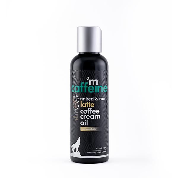 Mcaffeine Naked & Raw Latte Coffee Scalp & Hair Cream Oil 150 ml - Hair Creams