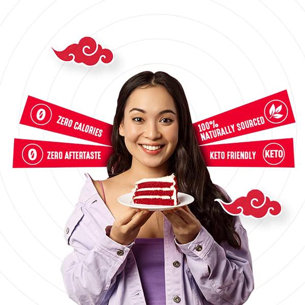 Lakanto Monkfruit Sweetener (Combo Pack Of Golden 2X (30's X 2.5 g) + Golden 454 g) 1's - Sugar Substitute