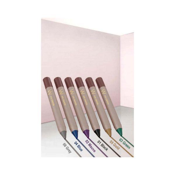W Vita Enriched Eye Crayon Green 2.4 gm - Kajal & Kohls