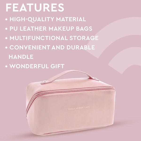 Gubb Makeup Organiser Bag Pink 270 gm - Makeup Bags & Cases